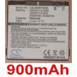 Ef pday114 - batterie pour ordinateur de poche - lithium ion - 900 mah - pour htc touch diamond; touch ...