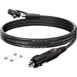 Eifj - allume - cigare de voiture vers dc7909 8mm dc8020 adaptateur de cble de chargeur de voiture 12v ...