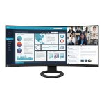Eizo flexscan ev3895 - bk - avec flexstand - cran led - incurv - 37. 5  - 3840 x 1600 uwqhd + @ 61 ...