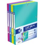 Elba 400066259 filing boxes 25 mm spine laminated card pack of 4 Elba 400066259 filing boxes 25 mm spine laminated card pack of 4
