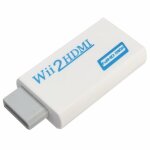 Ele wii hdmi 720p / 1080p upscaling adaptateur convertisseur 3, 5 mm sortie audio