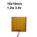 Elément chauffant pour fils électriques, 10 - 210mm, 3. 4 - 220v, carré, flexible, film polyimide, pour ... Elément chauffant pour fils électriques, 10 - 210mm, 3. 4 - 220v, carré, flexible, film polyimide, pour ...