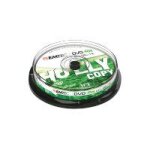 Emtec - 10 x dvd - rw - 4. 7 go (120 minutes) 1x - 4x - argent - spindle