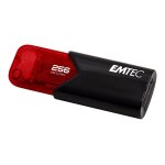Emtec b110 click easy 3. 2 - cl usb - 256 go - usb 3. 2 gen 2 - rouge