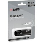 Emtec b110 click easy 3. 2 lecteur usb flash 512 go usb type - a 3. 2 gen Emtec b110 click easy 3. 2 lecteur usb flash 512 go usb type - a 3. 2 gen
