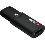 Emtec cl usb 3. 0 (3. 2) click secure b120, mmoire flash drive de 128 go, stockage externe, lecture ...