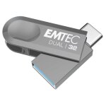 Emtec dual d280 - cl usb - 32 go - usb 3. 2 gen 1 / usb - c