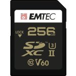 Emtec ecmsd256guhs2v60 mmoire flash 256 go sdxc uhs - ii classe 2