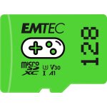 Emtec gaming - carte mmoire flash - 128 go - a1 / video class v30 / uhs - i u3 - microsdxc uhs - i - ...