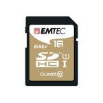 Emtec gold + - carte mmoire flash - 16 go - class 10 - sdhc