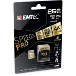 Emtec speedin pro - carte m�moire flash - 256 go - micro sd uhs - i