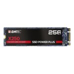 Emtec ssd power plus x250 - ssd - 256 go - interne - m. 2 2280 - sata 6gb / s
