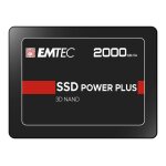 Emtec x150 power plus - ssd - 2 to - interne - 2. 5  - sata 6gb / s