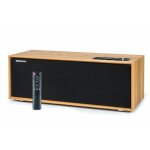 Enceinte hifi r�sidentielle 150w en bois 'cosy thomson ws702 - entr�e tv audio, c�ble optique, bluetooth ...