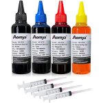 Encre a colorant universelle 400ml pour cartouche rechargeable kit de recharge d'encre universelle hp ...