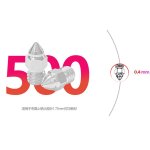 Ender3 s1 buse buse tete d'impression crative buse en cuivre et zirconium de haute qualit impression ...