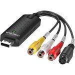 Enregistreur convertisseur de vidéo / audio av - carte de capture vidéo clé usb 2. 0 câble de transfert ... Enregistreur convertisseur de vidéo / audio av - carte de capture vidéo clé usb 2. 0 câble de transfert ...