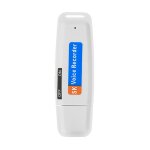 Enregistreur vocal audio numrique portable professionnel, disque u rechargeable usb, support de carte ...