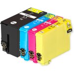 Ensemble de 4 cartouches d'encre à remplacer epson t1306 compatible / non - oem pour epson stylus & workforce ... Ensemble de 4 cartouches d'encre à remplacer epson t1306 compatible / non - oem pour epson stylus & workforce ...
