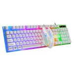 Ensemble clavier mcanique filaire  clairage color, 1000 dpi, 104 touches, rtro - clairage led arc ...