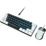 Ensemble clavier et souris de jeu câblés rvb 60 % - mini clavier de jeu - clavier allemand - souris ultra ... Ensemble clavier et souris de jeu câblés rvb 60 % - mini clavier de jeu - clavier allemand - souris ultra ...