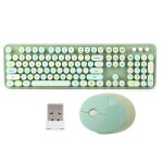 Ensemble clavier et souris sans fil 2, 4 ghz, 104 touches, clavier mignon pour ordinateur de bureau (couleur ... Ensemble clavier et souris sans fil 2, 4 ghz, 104 touches, clavier mignon pour ordinateur de bureau (couleur ...