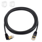 Epkh - cble ethernet cat8, 40gbps 2000mhz, rallonge rj45  down angle avec connecteurs rj45 plaqus ...