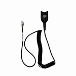 Epos cstd 08 - c�ble pour casque micro - easydisconnect pour rj - 9 m�le - c�ble inf�rieur standard