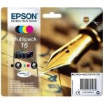 Epson 16 multipack (stylo plume) - pack de 4 cartouches d'encre originales - noir, jaune, cyan, magenta ...