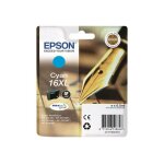 Epson 16xl - 6. 5 ml - taille xl - cyan - originale - cartouche d'encre - pour workforce wf - 2010, 2510, ...