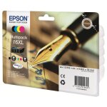 Epson 16xl multipack - pack de 4 - xl - noir, jaune, cyan, magenta - original - blister - cartouche d'encre ...