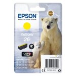 Epson 26 - 4. 5 ml - jaune - original - emballage coque avec alarme radio�lectrique / acoustique - cartouche ...