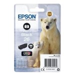 Epson 26 - 4. 7 ml - photo noire - original - emballage coque avec alarme radio�lectrique / acoustique ...