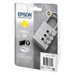 Epson 35 - 9. 1 ml - jaune - original - emballage coque avec alarme radio�lectrique / acoustique - cartouche ...