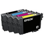 Epson 502 multipack - pack de 4 - 14. 5 ml - noir, jaune, cyan, magenta - original - emballage coque ...
