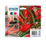 Epson 503xl multipack - pack de 4 - xl - noir, cyan, magenta, jaune - original - blister - cartouche ...