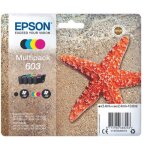 Epson 603 multipack (�toile de mer) - pack de 4 cartouches d'encre - noir, jaune, cyan, magenta - pour ...