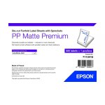 Epson premium - polypropyl�ne (pp) - mat - adh�sif permanent en acrylique - 203 x 305 mm 500 �tiquette(s) ...