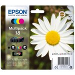 Epson daisy multipack  p�querette  18 - encre claria home n, c, m, j