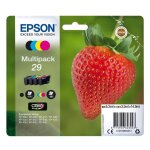 Epson multipack 29 (fraise) - pack de 4 cartouches d'encre - noir, jaune, cyan, magenta Epson multipack 29 (fraise) - pack de 4 cartouches d'encre - noir, jaune, cyan, magenta