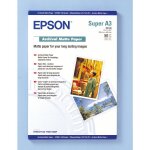 Epson paquet de 50 feuilles papier photo archival mat a3 + - 192 g / m¿ Epson paquet de 50 feuilles papier photo archival mat a3 + - 192 g / m¿