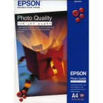 Epson photo quality ink jet paper - papier couché mat - blanc pur - a4 (210 x 297 mm) - 102 g / m - 100 ... Epson photo quality ink jet paper - papier couché mat - blanc pur - a4 (210 x 297 mm) - 102 g / m - 100 ...