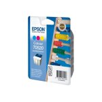 Epson t052 - 35 ml - couleur (cyan, magenta, jaune) - original - emballage coque avec alarme radio�lectrique ...