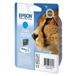 Epson t0712 - cyan - original - emballage coque avec alarme radio�lectrique / acoustique - cartouche ...