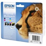 Epson t0715 multipack - pack de 4 - 23. 9 ml - noir, jaune, cyan, magenta - original - cartouche d'encre ...