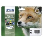 Epson t1285 multipack - pack de 4 - noir, jaune, cyan, magenta - original - emballage coque avec alarme ...