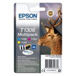 Epson t1306 multipack - pack de 3 - 30. 3 ml - xl - jaune, cyan, magenta - original - cartouche d'encre ...