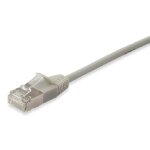 Equip cable reseau blinde sans halogene slim s ftp cat 6a 10g 606112 25 cm