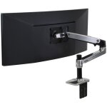 Ergotron lx series desk mount lcd arm 86, 4 cm (34 ) bureau noir