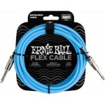 Ernie ball 6412 - câble jack - jack série flex 3m - bleu Ernie ball 6412 - câble jack - jack série flex 3m - bleu